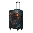 thumbnail image 1 of Xecao Blue and Red Roses Artwork Print Elastic Luggage Cover, Double-sided Print , Perfect for Travel, Business, and Daily Use (Suitcase Not Included)-Medium, 1 of 7
