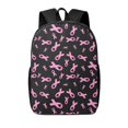 thumbnail image 1 of Xecao Breast Cancer Awareness print Travel Backpack, Large Computer Backpack for Men Women, College School Rucksack Book Bag, 1 of 5