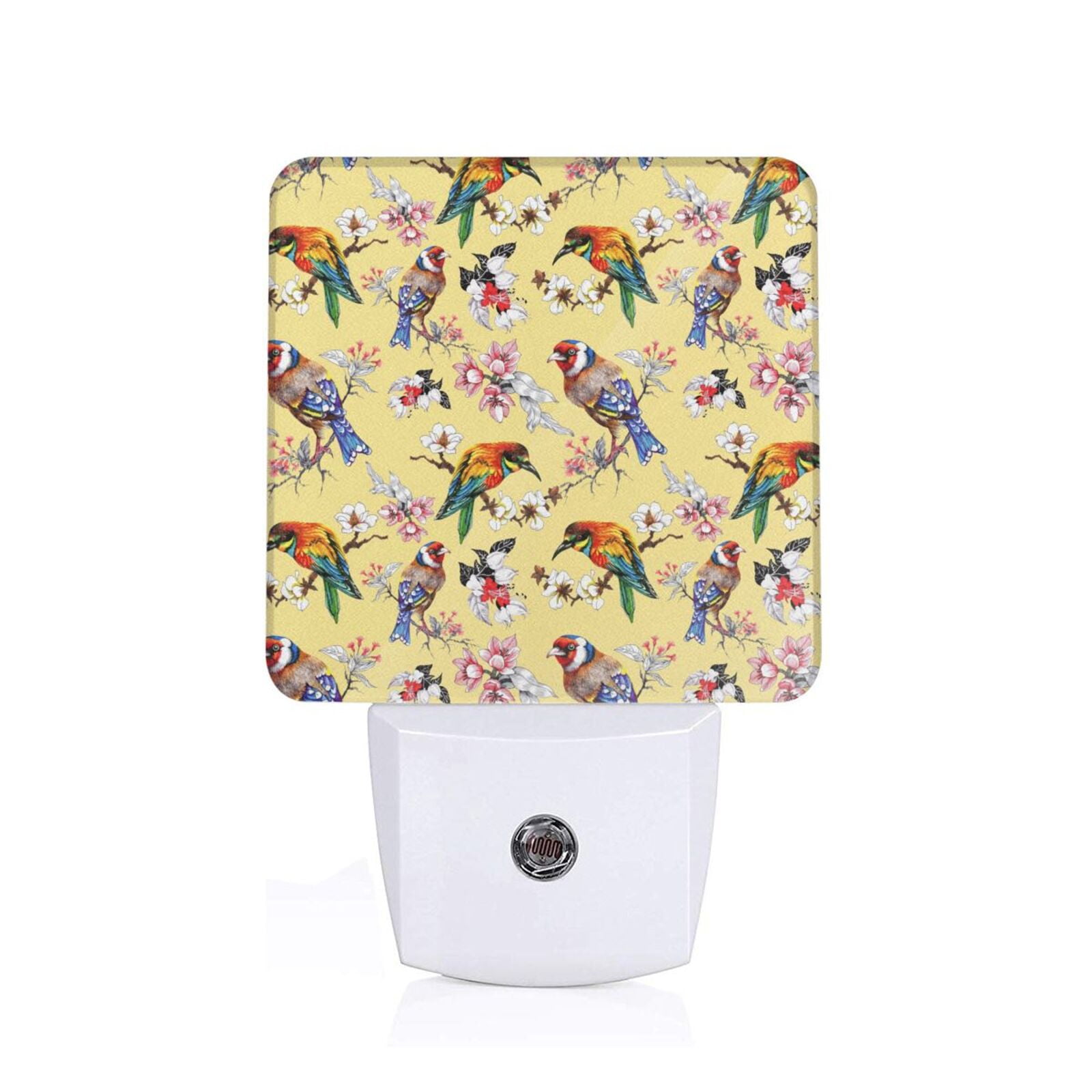 Xecao Bright Birds for Night Light a Wallmounted LED Fixture with A