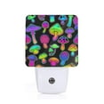 thumbnail image 1 of Xecao Bright Mushrooms for Night Light - a Wall-mounted LED Fixture with A Dusk-to-dawn Sensor, Ideal for Bedrooms, Bathrooms, Hallways, and Kitchens-US, 1 of 7
