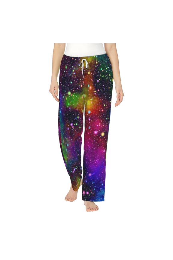 Bright Universe Women's Straight Lounge Pajama Pants: The Epitome of Relaxed Sleepwear