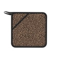 thumbnail image 1 of Xecao Brown Leopard for Silicone Trivet Mats - Heat Resistant Pot Holders, Multipurpose Non-Slip Hot Pads, 1 of 8