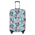 thumbnail image 1 of Xecao Bubble Cat Cute print Elastic Luggage Cover, with double-sided print , is perfect for travel, business, and daily use (NOT included luggage!), 1 of 9