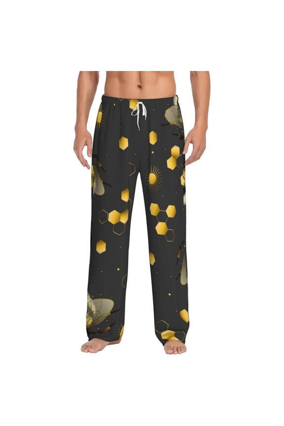 Bumblebee Men's Straight Lounge Pajama Pants: The Ultimate in Comfortable Sleepwear