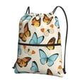 thumbnail image 1 of Xecao Butterflies for Drawstring Bags,Pull String Backpack Bags,String Bag Sackpack, 1 of 6