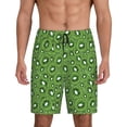 thumbnail image 1 of Xecao Butterfly Flowers Print Men's Sleepwear Shorts Pajama Bottom Lounge Short nightwear with Convenient Pockets for Relaxed Home Wear-Medium, 1 of 6
