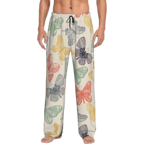 Xecao Butterfly Men's Straight Lounge Pajama Pants: The Ultimate in Comfortable Sleepwear