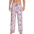 thumbnail image 1 of Xecao Butterfly Men's Straight Lounge Pajama Pants: The Ultimate in Comfortable Sleepwear, 1 of 9