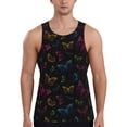 thumbnail image 1 of Xecao Butterfly Men's Tank Top Workout Quick Dry Sleeveless Gym Jogging Muscle Shirts Summer Swim Beach Tops, 1 of 9