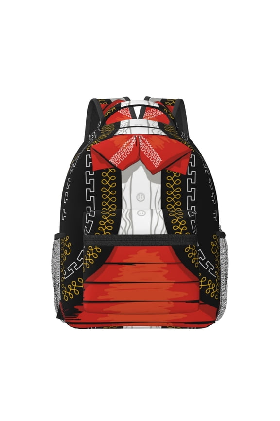 CHARRO SUIT Print Casual Backpack: A Computer Backpack Ideal for Men and Women, Perfect for College, School, or Daily Travels-One Size