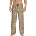 thumbnail image 1 of Xecao Cactus Alpaca Men's Straight Lounge Pajama Pants: The Ultimate in Comfortable Sleepwear, 1 of 9