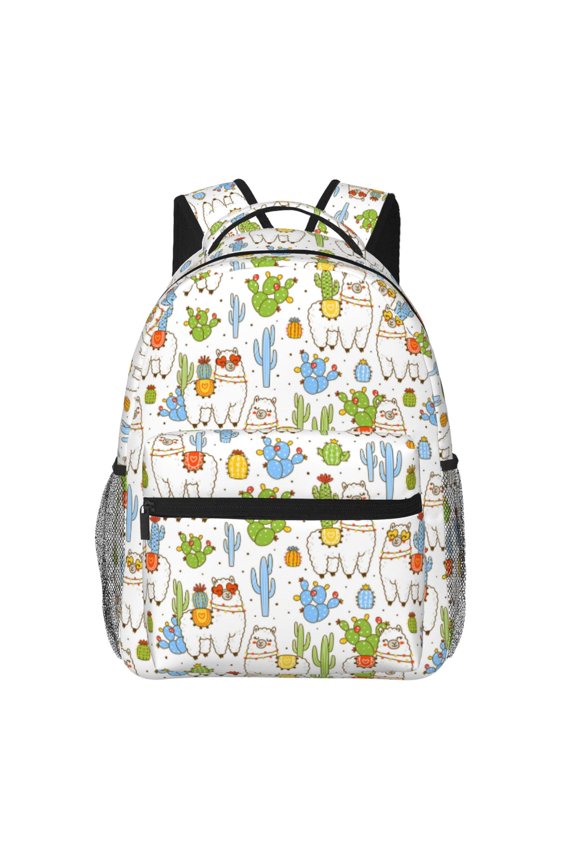 Cactus Plants Backpack, a stylish and functional choice for both men and women, is the perfect basic bookbag for college, work, or travel