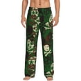 thumbnail image 1 of Xecao Camouflage Skull Men's Straight Lounge Pajama Pants: The Ultimate in Comfortable Sleepwear, 1 of 9