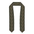 thumbnail image 1 of Xecao Camouflage Skulls Print Graduation Shawl Stole Honor Stole Adult 72" Academic Commencements, 1 of 7