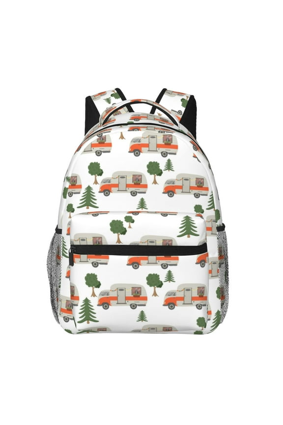 Camp Van Backpack, a stylish and functional choice for both men and women, is the perfect basic bookbag for college, work, or travel