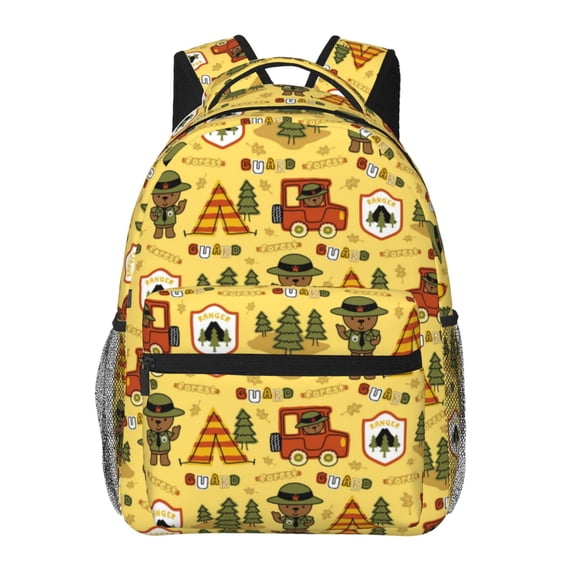 Xecao Car Tent Trees Backpack, a stylish and functional choice for both men and women, is the perfect basic bookbag for college, work, or travel