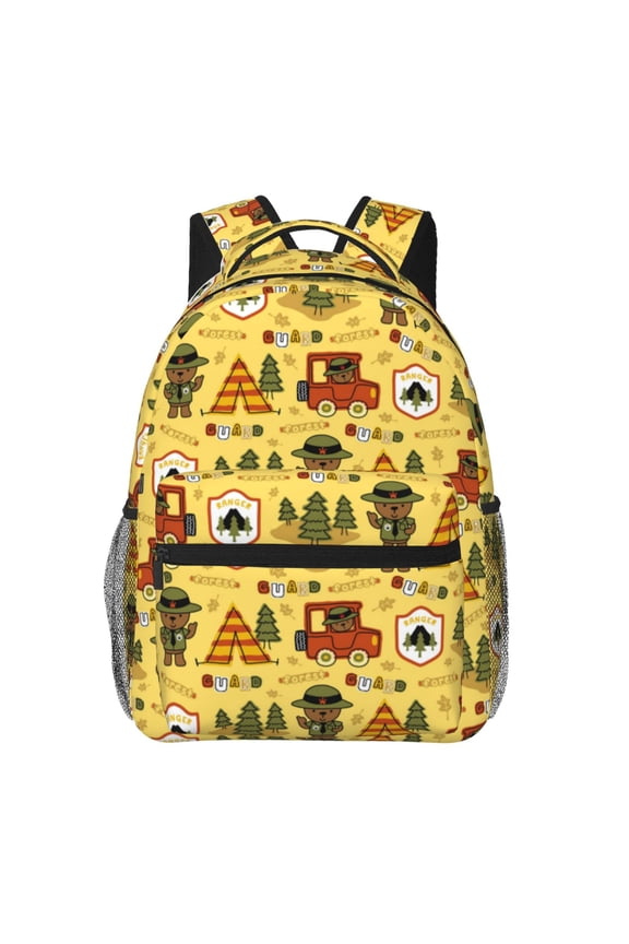 Car Tent Trees Backpack, a stylish and functional choice for both men and women, is the perfect basic bookbag for college, work, or travel