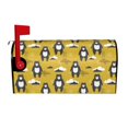 thumbnail image 1 of Xecao Cartoon Bear Yellow for Mailbox Cover with Magnetic Strips, Waterproof and Sunscreen, Adds a Decorative Touch to Your Garden Yard., 1 of 9