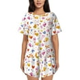 thumbnail image 1 of Xecao Cartoon Birds & Flowers print Swimsuit for women, Summer-ready, sporty style.Quick-dry fabric. Many sizes & colors., 1 of 1