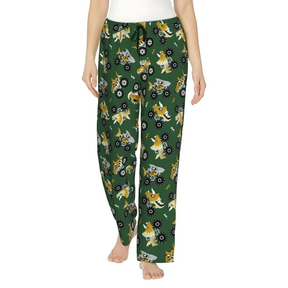 Xecao Cartoon Car Women's Straight Lounge Pajama Pants: The Epitome of Relaxed Sleepwear