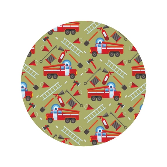 Xecao Cartoon Fire Truck for Fridge Magnets - Fun Decorative Refrigerator Magnets, Cute and Soft for Stylish Kitchen Accents