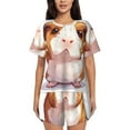 thumbnail image 1 of Xecao Cartoon Guinea Pig print Swimsuit for women, Summer-ready, sporty style.Quick-dry fabric. Many sizes & colors., 1 of 1