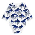 thumbnail image 1 of Xecao Cartoon Iceberg Polar Bear Print Baby unisex-baby Cotton Long-sleeve Bodysuits-18 Months, 1 of 6
