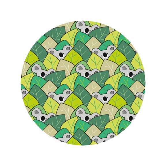 Xecao Cartoon Koala Bear and Leaf for Fridge Magnets - Fun Decorative Refrigerator Magnets, Cute and Soft for Stylish Kitchen Accents