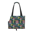 thumbnail image 1 of Xecao Cartoon Leaf Mushroom Red for Cat Carrier Small Dog Handbag: The Ideal Travel Companion for Your Pet, 1 of 8
