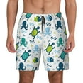 thumbnail image 1 of Xecao Cartoon Sea Creatures for Men's Swimming Trunks Swim Trunks Quick Dry Swim Shorts with Mesh Lining Funny Swimwear Bathing Suits, 1 of 9