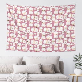 Xecao Cartoon Sheep Print Tapestry, Wall Hanging Room Funny Decor, Backdrop Room Decor for Bedroom Living Room dormitory