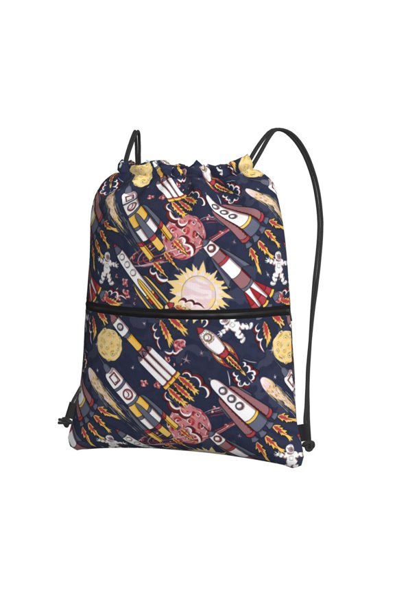 Cartoon Space 1 for Drawstring Bags,Pull String Backpack Bags,String Bag Sackpack