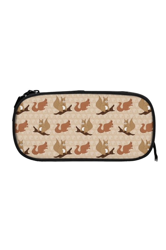 Cartoon Squirrel print Fanny Pack Belt Bag for Women and Men, Fashionable Waterproof Waist Pack with Adjustable Strap for Traveling, Hiking, Jogging, Cycling
