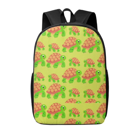 Computer Bag Turtle Xecao Cartoon Turtles 1 print Travel Backpack, Large Computer Backpack ...