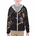 thumbnail image 1 of Xecao Casino Cards Poker Print Fishing Shirts for teenager Long Sleeve UV Sun Protection Hoodie with Zipper Outdoor Hiking Shirts-Large, 1 of 7
