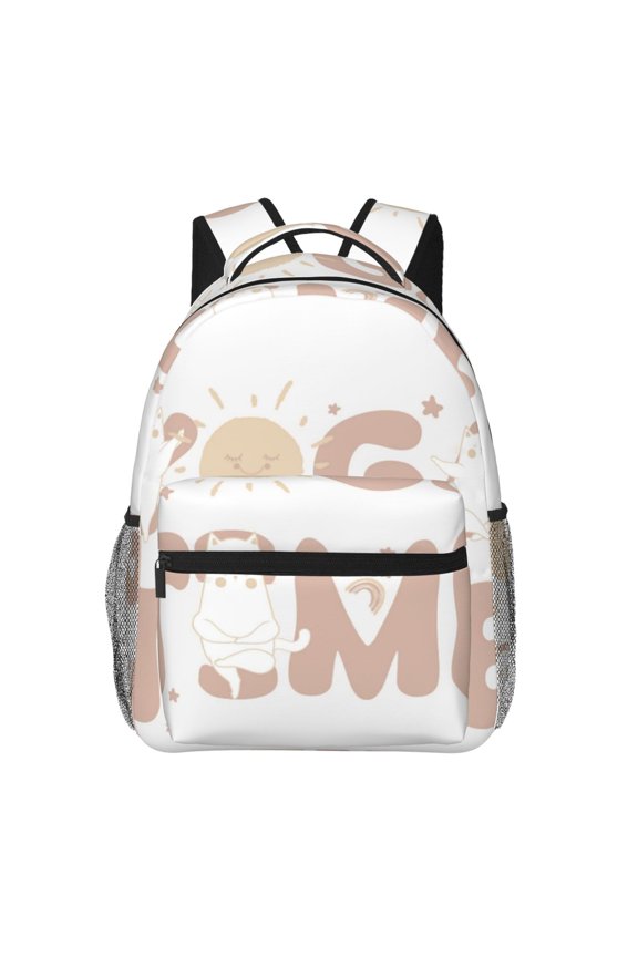 Cat Yoga Time Backpack, a stylish and functional choice for both men and women, is the perfect basic bookbag for college, work, or travel