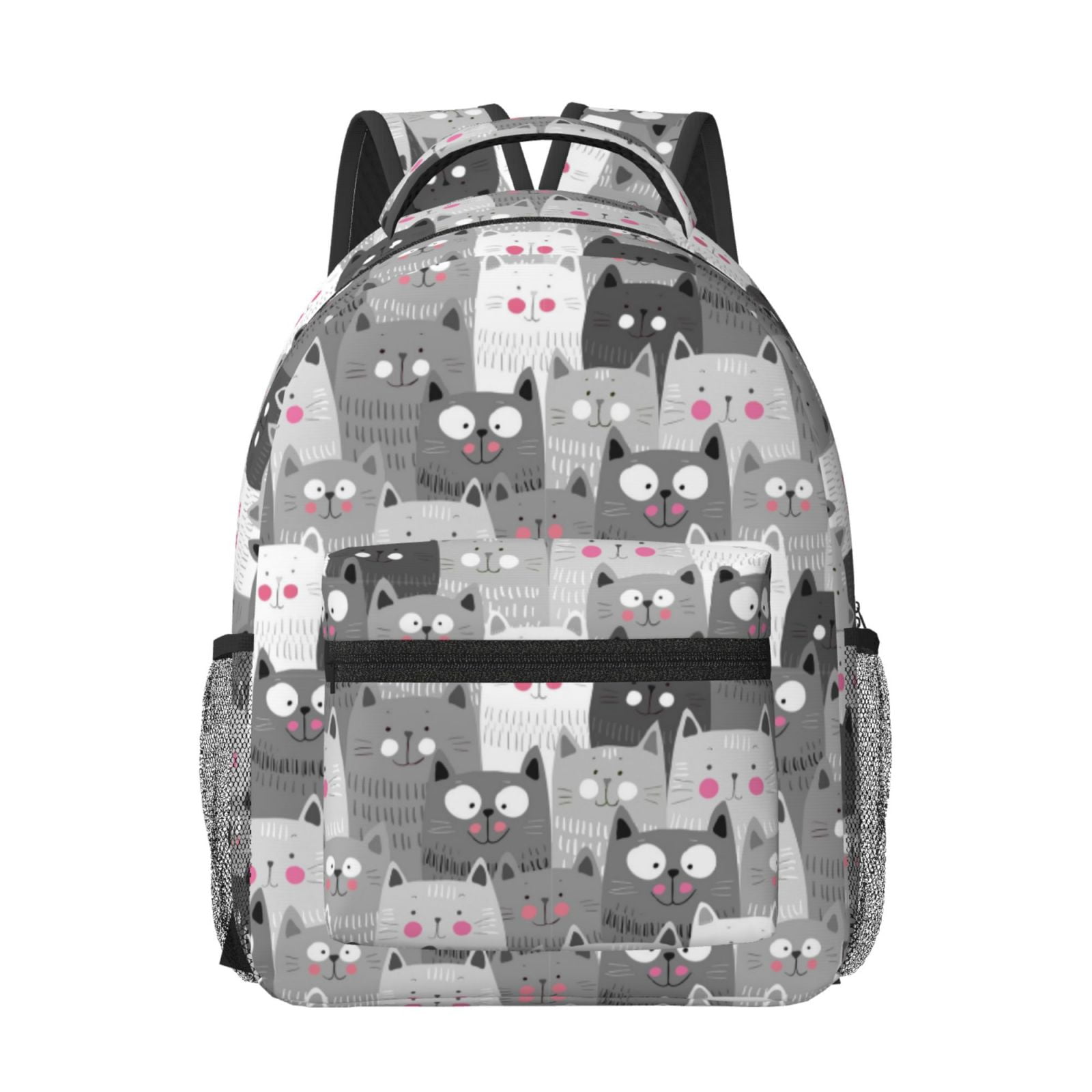 Xecao Cats Group Travel Backpack: A spacious, stylish computer backpack ideal for men and women, perfect for college, school, or daily travels