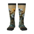 thumbnail image 1 of Xecao Charming Daisy Bouquet Art Print Compression Socks for Both Men And Women for Running, Travel, Flight, Nurse, 1 of 6