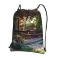 thumbnail image 1 of Xecao Charming Garden Patio for Drawstring Bags,Pull String Backpack Bags,String Bag Sackpack, 1 of 6