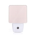 thumbnail image 1 of Xecao Checkboard for Night Light - a Wall-mounted LED Fixture with A Dusk-to-dawn Sensor, Ideal for Bedrooms, Bathrooms, Hallways, and Kitchens-US, 1 of 7