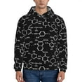 thumbnail image 1 of Xecao Chemistry Formulas 1 Pattern Men's Adult Pullover Hoodie,Hooded Sweatshirt-Medium, 1 of 7