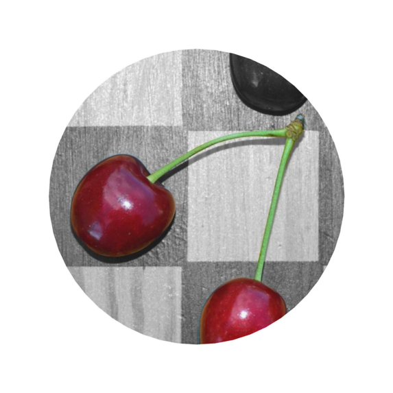 Xecao Cherries laid for Fridge Magnets - Fun Decorative Refrigerator Magnets, Cute and Soft for Stylish Kitchen Accents