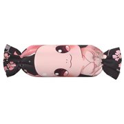 Xecao Chibi Axolotl Sakura Fantasy Print+Candy-Inspired Plush Pillow for Men Women Suitable for Beds, Sofas, Game Rooms Drawstring Closure