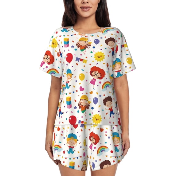Xecao Childrens Party print Swimsuit for women, Summer-ready, sporty style.Quick-dry fabric. Many sizes & colors.