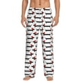 thumbnail image 1 of Xecao Christmas Dachshund Men's Straight Lounge Pajama Pants: The Ultimate in Comfortable Sleepwear, 1 of 9