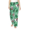 thumbnail image 1 of Xecao Christmas French Bulldog Women's Straight Lounge Pajama Pants: The Epitome of Relaxed Sleepwear, 1 of 9