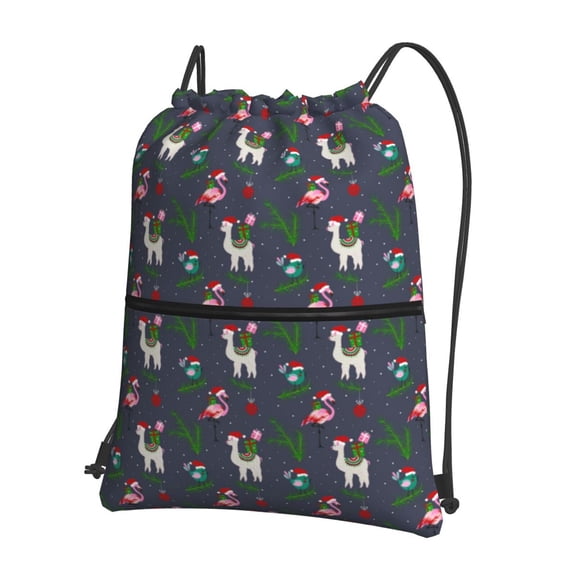 Xecao Christmas Party for Drawstring Bags,Pull String Backpack Bags,String Bag Sackpack