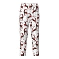 thumbnail image 1 of Xecao Christmas Plaid Moose Print Teenagers' Pajama Pants Long Sleep Pants Soft Elastic Waist Pajama Bottoms Elastic waist with 2 Pockets 5-16 Years-Large, 1 of 6