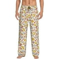 thumbnail image 1 of Xecao Coffee Donuts Men's Straight Lounge Pajama Pants: The Ultimate in Comfortable Sleepwear, 1 of 9