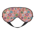 thumbnail image 1 of Xecao Color Flowers for Soft Fluffy Sleeping Blindfold, Nap eye cover tailored for the utmost comfort for girls, women, kids, and adults., 1 of 7